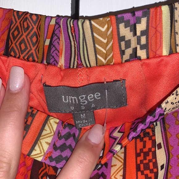 Umgee | printed wide-leg pants - Picture 4 of 4